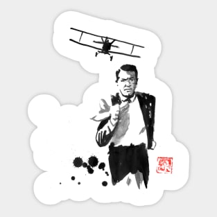 north by northwest Sticker